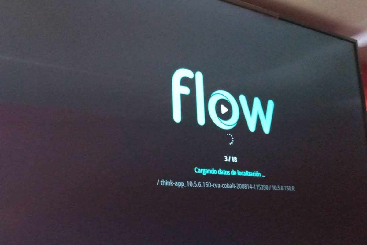 Muchos usuarios subieron a las redes sociales la imagen de la pantalla de la plataforma Flow como testimonio de su caída