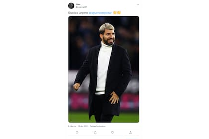Muchos utilizaron fotos emblemáticas del futbolista para dedicarle un mensaje