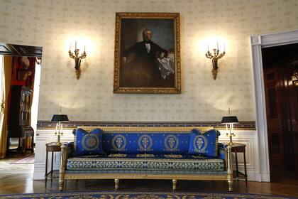 Muebles del conjunto de 53 piezas creado en París por Pierre-Antoine Bellange