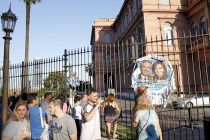 Muestras de apoyo al nuevo gobierno