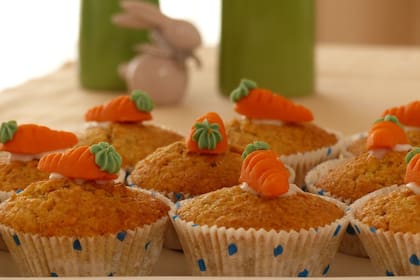 Muffins de zanahoria y canela