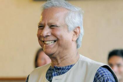 Muhammad Yunus es conocido como "el banquero de los pobres".