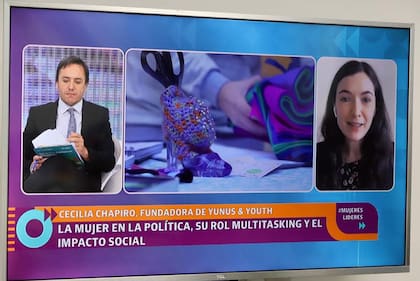 José Del Rio (LA NACION) dialogó con Cecilia Chapiro, fundadora de la empresa social Yunus Youth