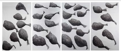 Mujeres de la Ciudad de Juárez (2010), de Ana Gallardo, otra de las obras donadas