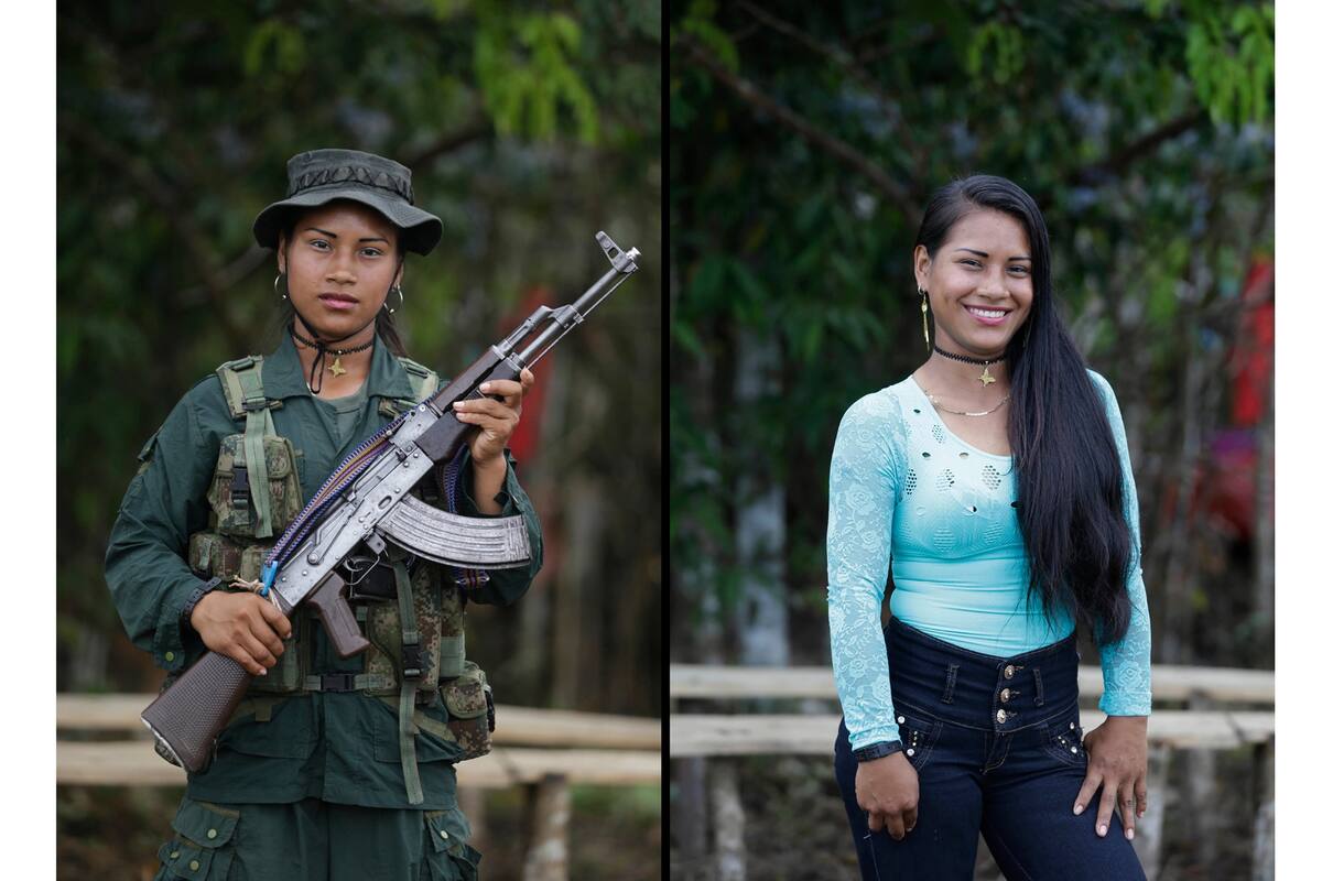 Mujeres guerrilleras Colmbia FARC