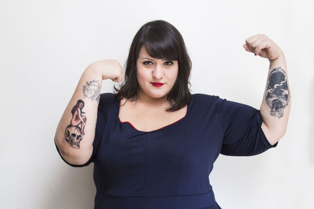 Mujeres hablando de sus tatuajes: Señorita Bimbo