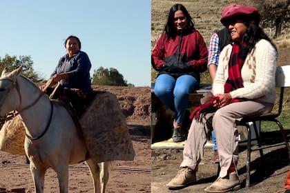 Mujeres rurales representadas por la ONG argentina