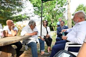 Mujica recibió a Lula en su casa (Captura de TV)