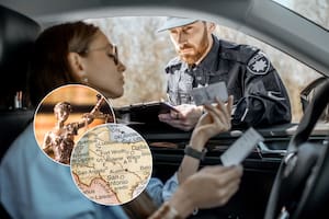 Multa de hasta 200 dólares por conducir sin licencia en Texas, pero puede escalar a 4000 y un año de cárcel si hay accidente con lesiones o muerte