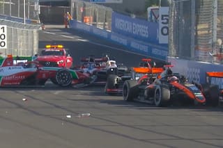 Así fue el múltiple accidente en el GP de Madrid de la Fórmula 3
