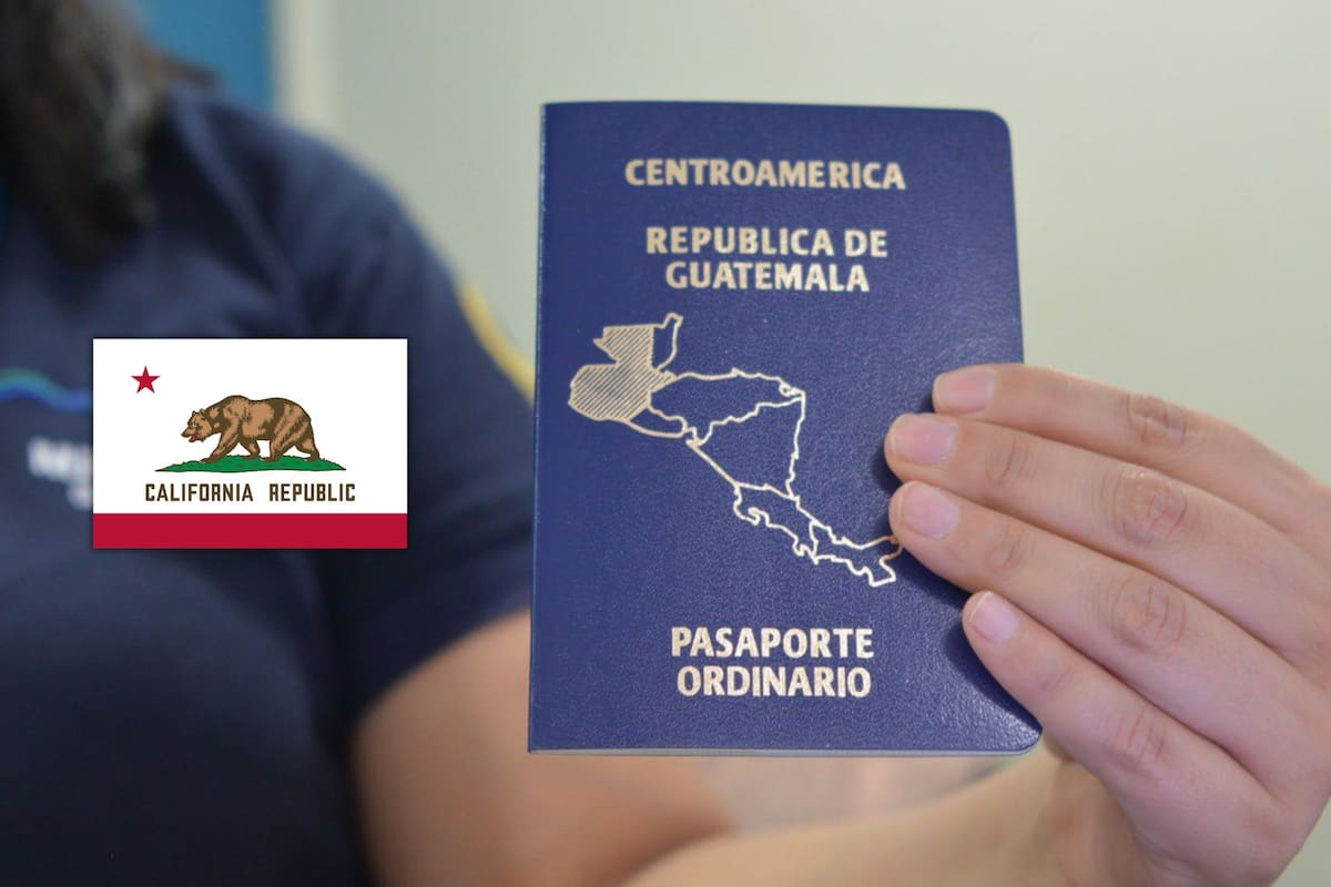 Múltiples estados de EE.UU. tienen oficinas consulares para conseguir el pasaporte de Guatemala, entre ellos está California (Facebook/Migración Guate)