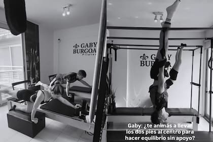 Muna Pauls mostró cómo fue su clase de pilates que tomó con su novio (Foto: Instagram @munapaulscherri)
