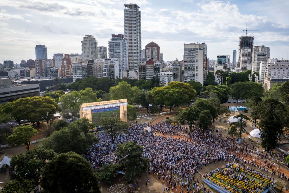 Mundial 2026: dónde ver los partidos de la Selección en Buenos Aires y cómo será el Fan Fest gratuito para los hinchas (Foto: GCBA)