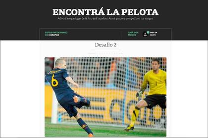 Con las mejores imágenes de cada partido, LA NACION propone un juego para encontrar la pelota en la foto