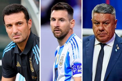 Mundos opuestos: Scaloni y Messi, una cultura virtuosa; "Chiqui" Tapia, un mundo de obsecuencia y opacidad