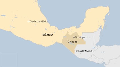 Municipio de Ocosingo, en Chiapas, México