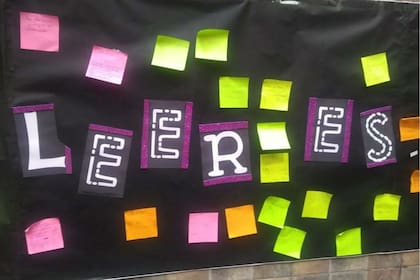 Mural creado por alumnos de segundo grado de la Escuela Nueva Esperanza