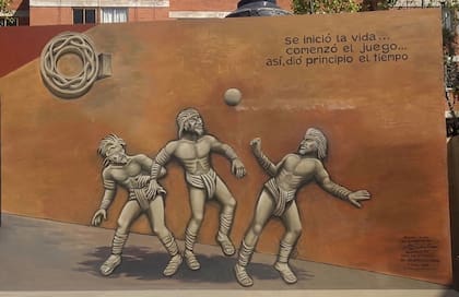 Mural en el centro cultural Faro Azcapotzalco Xochicalli, Ciudad de México.