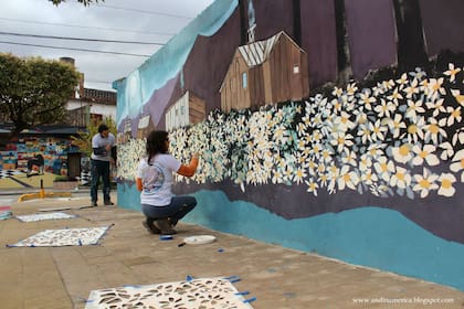 Murales en Ciudadela.