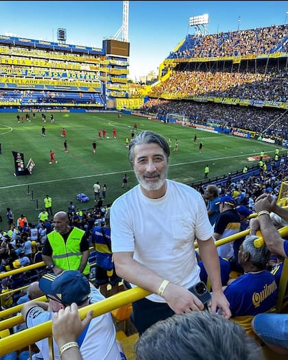 Murat Yakin un triunfo de Boca ante Huracán por 2-1 en la Bombonera.