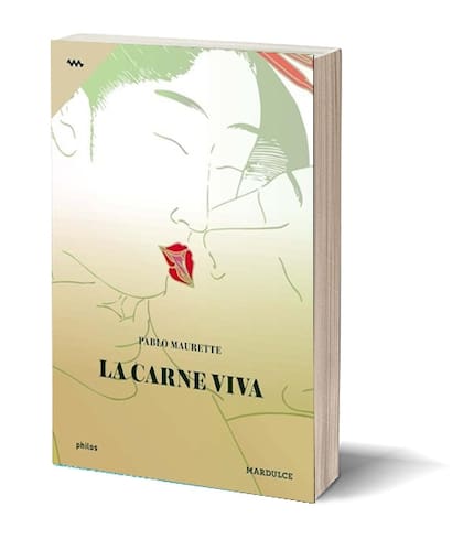 Portada de "La carne viva", publicado por Mardulce