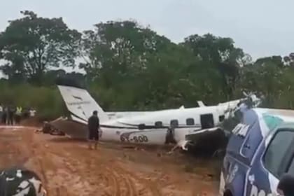 Murieron 14 personas luego de que un avión de pequeño porte se estrellara en el norte de Brasil