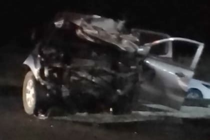 Murieron 4 integrantes de una familia en un choque entre Madryn y Trelew