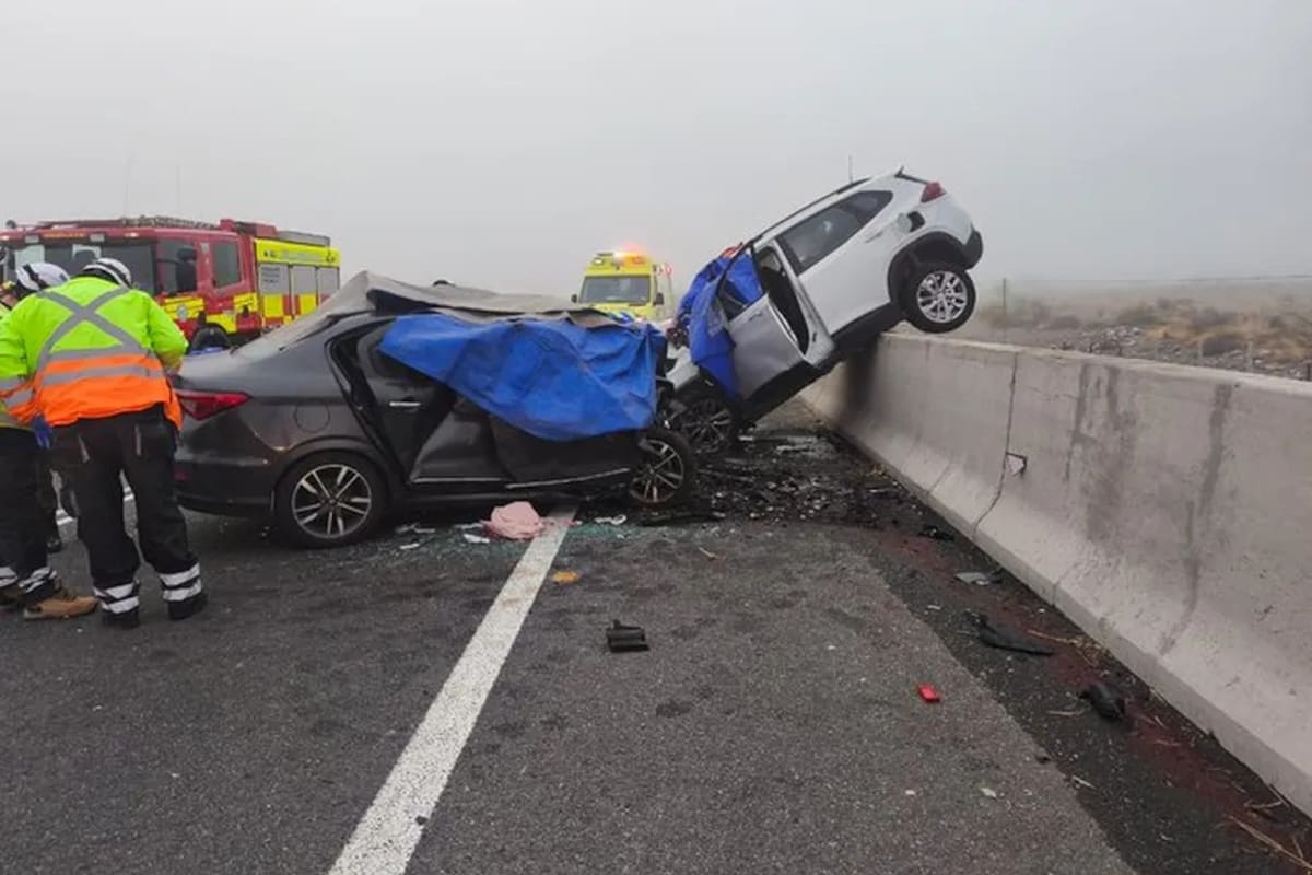 Murieron al menos dos argentinos en la ruta en Chile