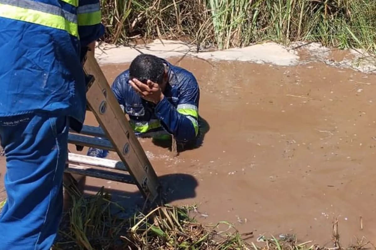 Murieron dos operarios de Aguas del Norte