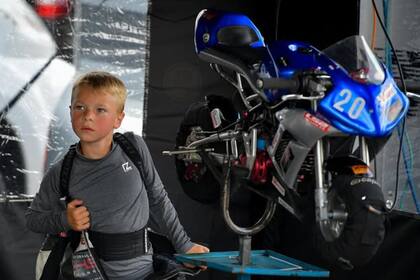 Murió a los 7 años Sid Veijer, una joven promesa del motociclismo