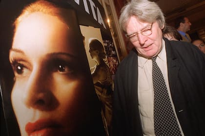 En la Argentina. Alan Parker, el director de Evita, la película protagonizada por Madonna, Jonathan Pryce y Antonio Banderas