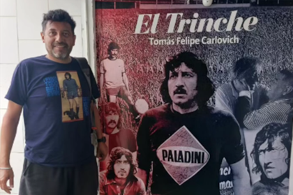 Murió Bruno Carlovich, el hijo de "El Trinche" Carlovich
