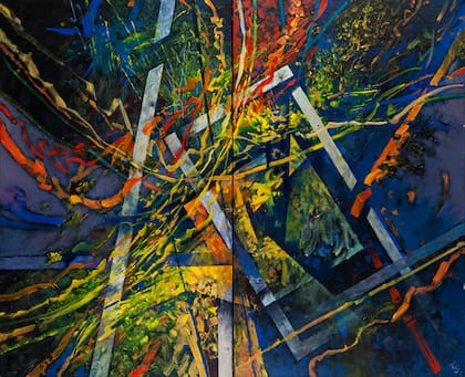 El Museo de Arte Decorativo le dedicó a Cañás una importante retrospectiva en 2016. "Proyecta un ramalazo de formas y colores que la cruzan y la desbordan", escribió en el catálogo el director Alberto Bellucci