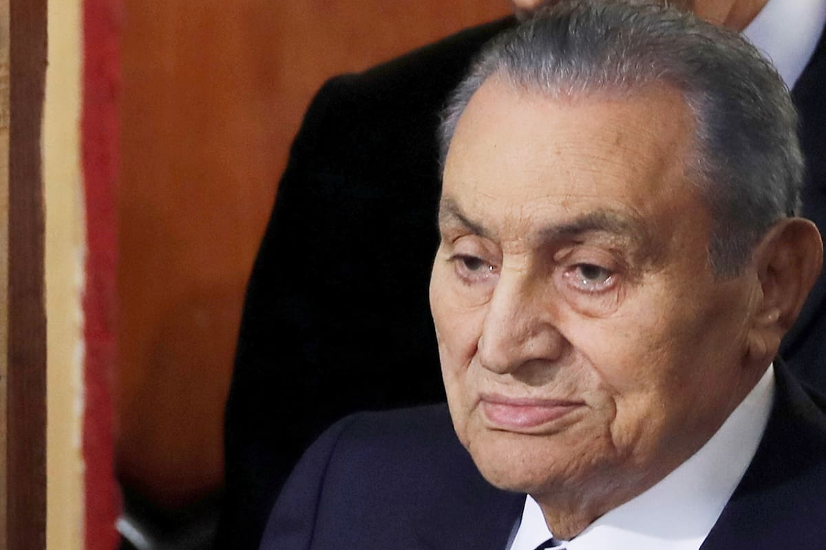 Murió el expresidente de Egipto Hosni Mubarak