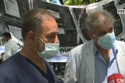 Murió el jefe de obstetricia del hospital Ramos Mejía en una protesta de médicos