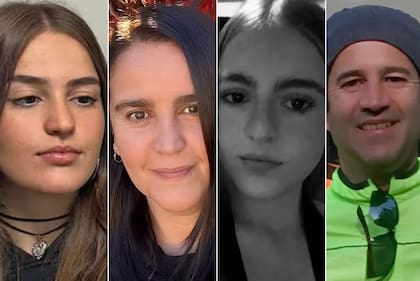 Murió otro integrante de la familia que chocó en la ruta 60. Ariadna Tillar y sus hijas Rosario y Juana y Martín Tillar