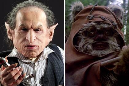 Grant interpretó a un ewok en El retorno del Jedi y a un duende en Harry Potter y la piedra filosofal.