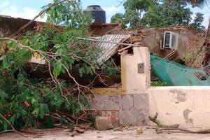 Murió un niño de un año por la caída de un árbol en medio del temporal de Formosa