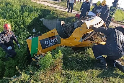 Murió un piloto de Venado Tuerto tras despistar mientras entrenaba con su auto de competición