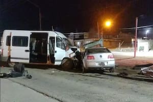 Murió una mujer de 27 años en un choque frontal