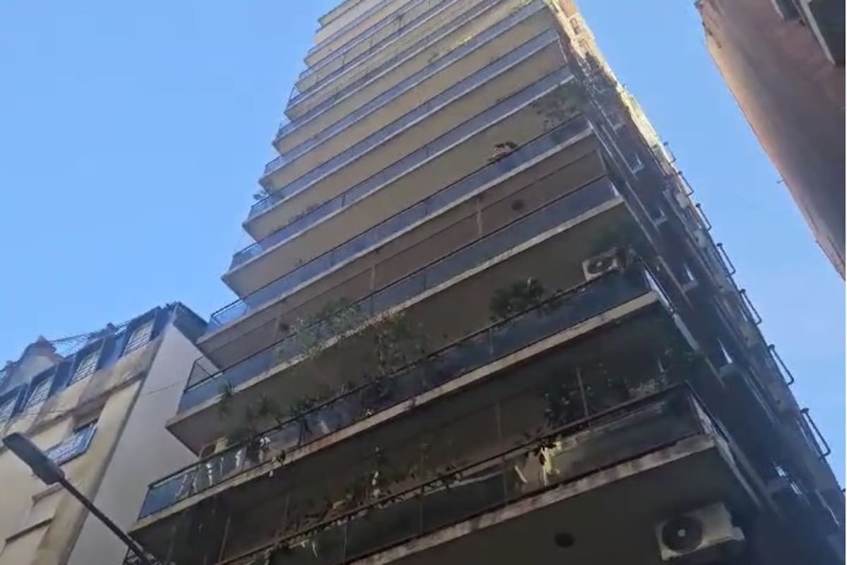 Murió una mujer por un incendió en Recoleta.