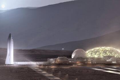 Elon Musk aseguró que la primera colonia humana en Marte se construirá utilizando "cúpulas de cristal"