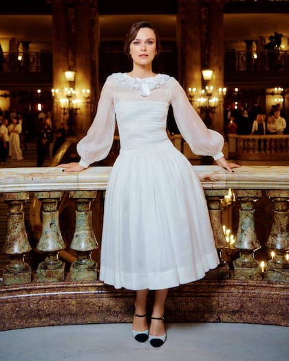 Musa indiscutible de Chanel, la actriz Keira Knightley