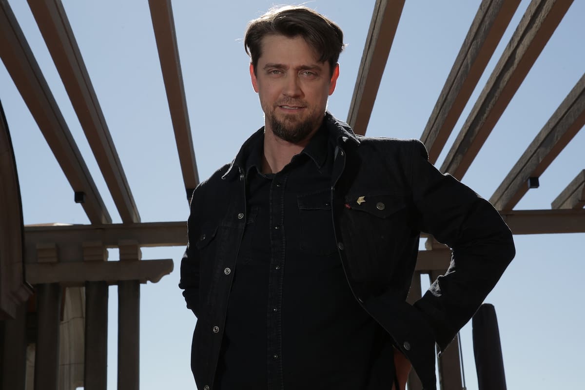 Muschietti, ayer, de regreso en Buenos Aires