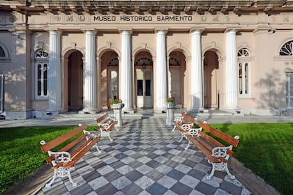 Patios y galerías del Museo Histórico Sarmiento