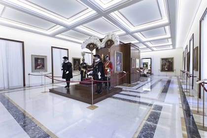 Otra de las salas de los Museos Vaticanos que reabrieron sus puertas al público después de un cierre de casi tres meses