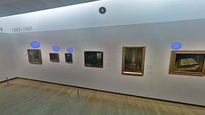 En el recorrido virtual hay unas 200 pinturas, 400 dibujos y la mayoría de las cartas escritas por el artista