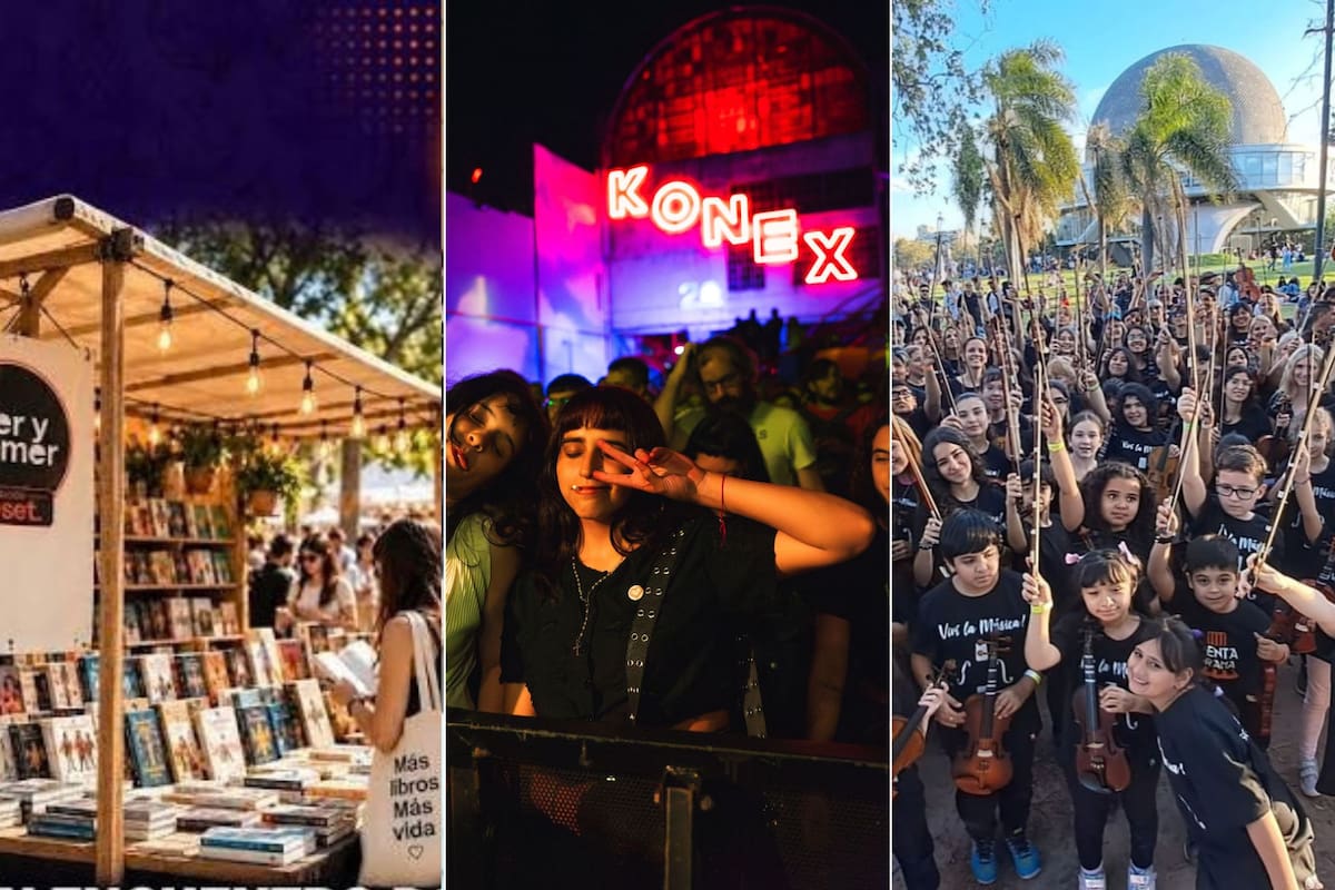 Música, gastronomía y literatura al aire libre en la Ciudad de Buenos Aires