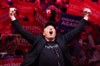 Musk se convirtió en una imagen reiterada en los eventos de campaña de Trump.