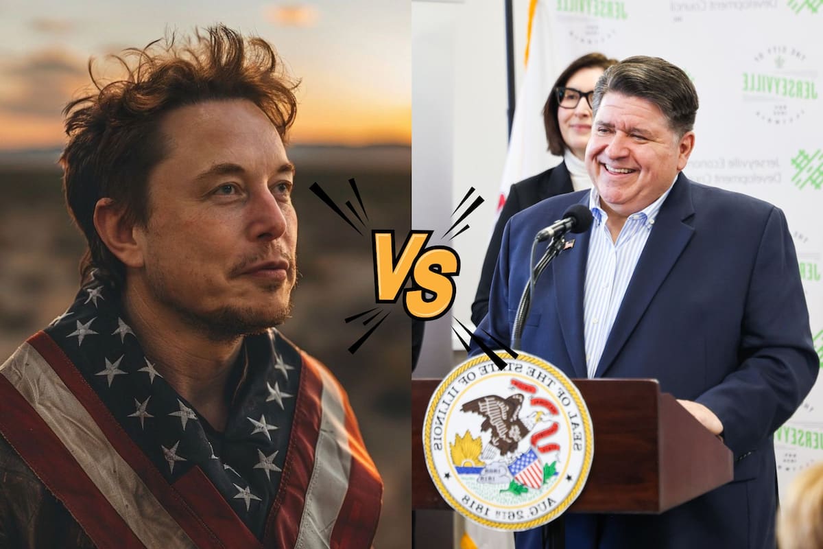 Musk vs. Pritzker: del comentario sobre el peso de Pritzker a la polémica del 'saludo nazi (Foto X)